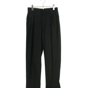 Marni straight leg tailored trouser suit Tuck- navy size IT 46